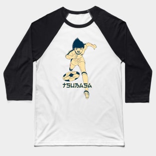 Captain Tsubasa Popart Baseball T-Shirt